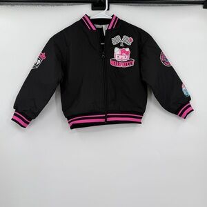 Hello kitty black jacket 6/6x